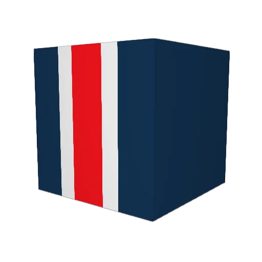 GoG_B Minecraft avatar head, 3D render