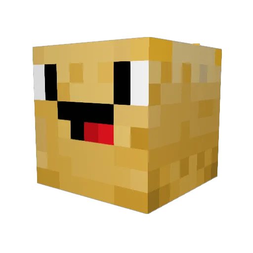 GoGuMa1011 Minecraft avatar head, 3D render