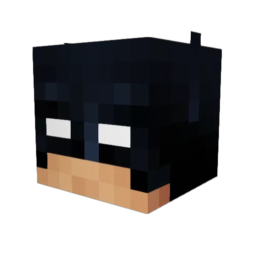 GoHogsGo56 Minecraft avatar head, 3D render