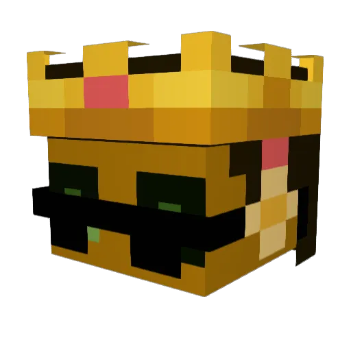 GoOdhEnRy Minecraft avatar head, 3D render