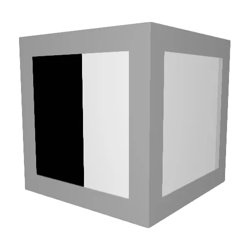 GoOutsideRnFRFR Minecraft avatar head, 3D render