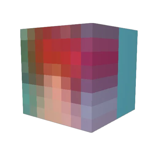 GoToPromWithMe Minecraft avatar head, 3D render