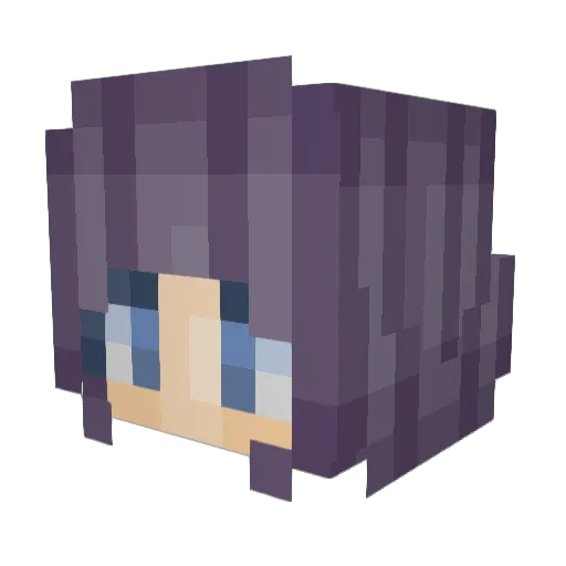 Go_Fudge_Thyself Minecraft avatar head, 3D render