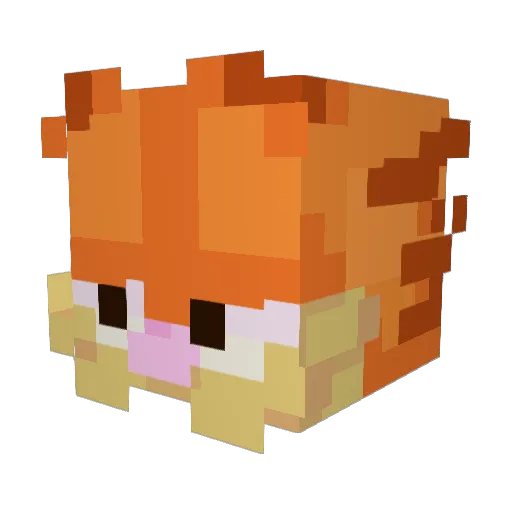 Go_Goblin_Mode Minecraft avatar head, 3D render