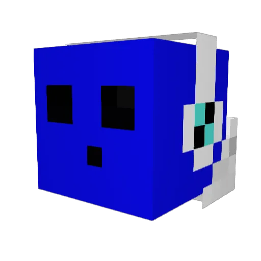 GoalKeeper38 Minecraft avatar head, 3D render