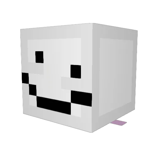 GoatGuy1234 Minecraft avatar head, 3D render