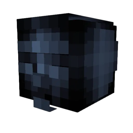 GoatNasher Minecraft avatar head, 3D render