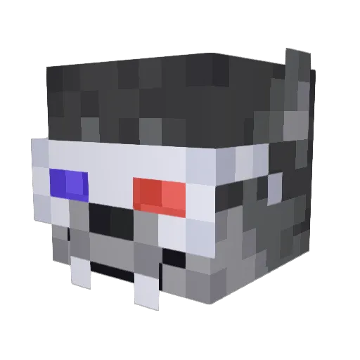 Goat_Nuts Minecraft avatar head, 3D render