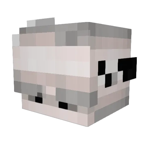 Minecraft-Avatar von Goat_Orignal: Kopf als 3D-Render