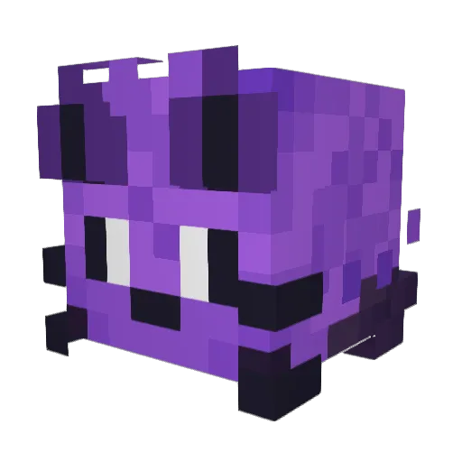 GoatedGidget Minecraft avatar head, 3D render