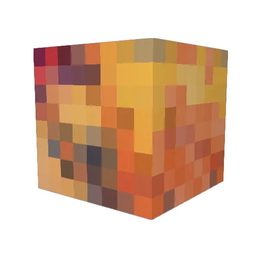 GoatedYandhi Minecraft avatar head, 3D render
