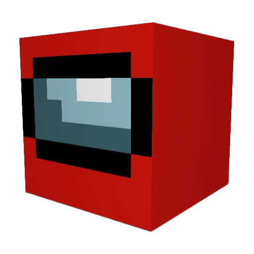 Goatman128 Minecraft avatar head, 3D render