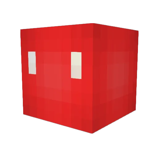 Goatnicius Minecraft avatar head, 3D render