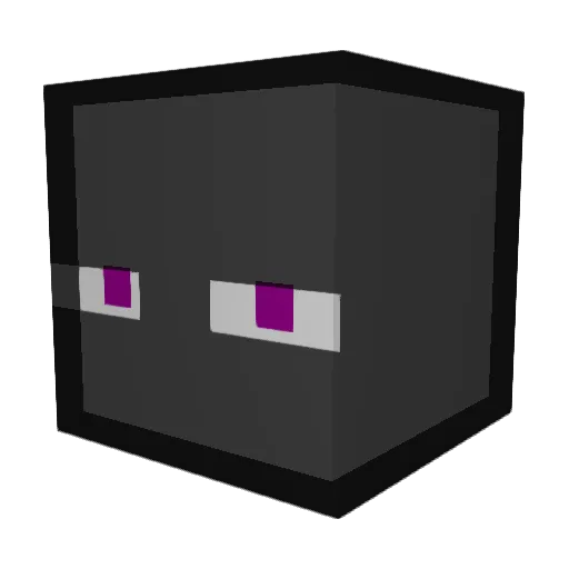 GobbleMan2 Minecraft avatar head, 3D render
