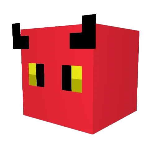 Goblin2205 Minecraft avatar head, 3D render