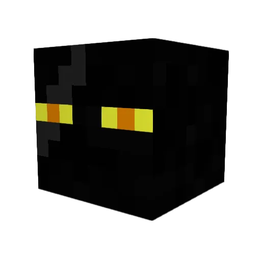 Goblin44 Minecraft avatar head, 3D render