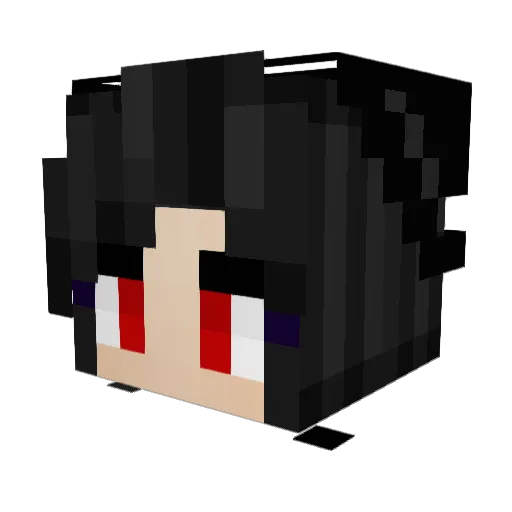 Goblin890 Minecraft avatar head, 3D render