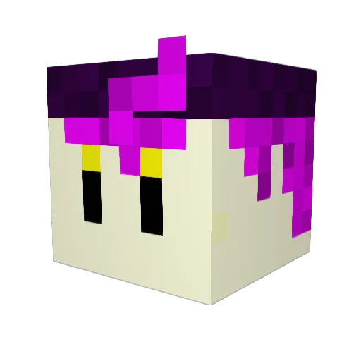 GoblinDetective Minecraft avatar head, 3D render