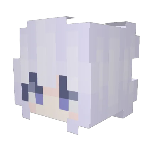 GoblinOCheese Minecraft avatar head, 3D render