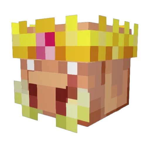 Goblin_Logic Minecraft avatar head, 3D render