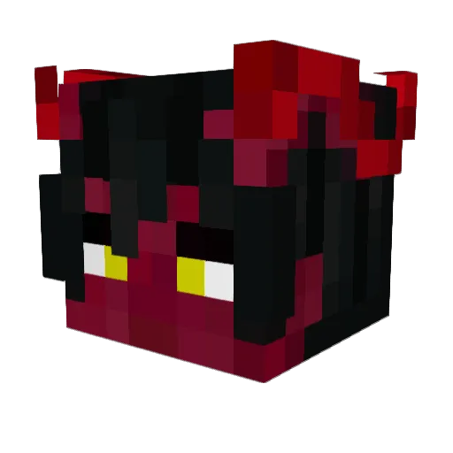 GoblinoNelChill Minecraft avatar head, 3D render