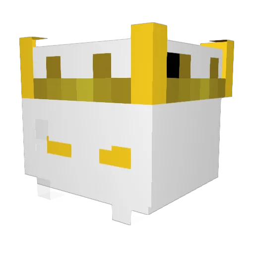 GodCirdec Minecraft avatar head, 3D render