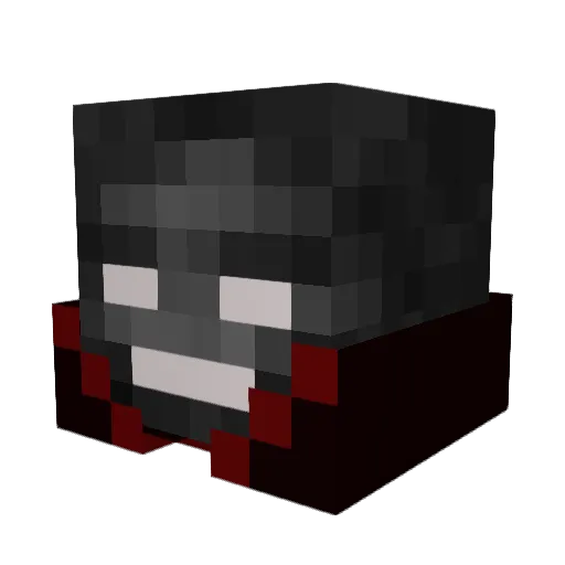 GodCrafter100 Minecraft avatar head, 3D render