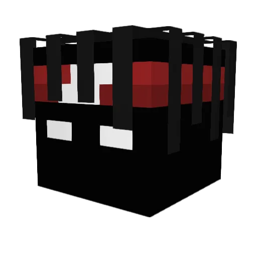 GodFarrix Minecraft avatar head, 3D render