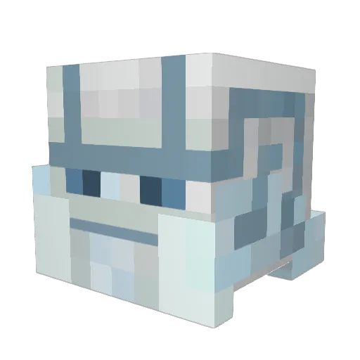 GodFatherJesus Minecraft avatar head, 3D render