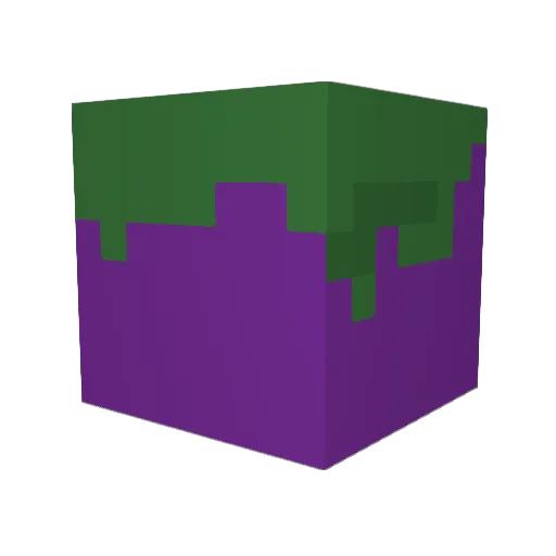 GodGaveTree Minecraft avatar head, 3D render