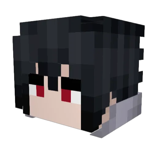 GodGrind Minecraft avatar head, 3D render