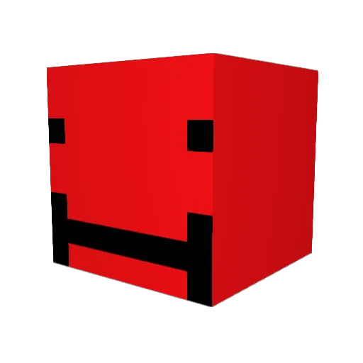 GodInPain Minecraft avatar head, 3D render