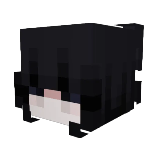 GodIsSofii_ Minecraft avatar head, 3D render