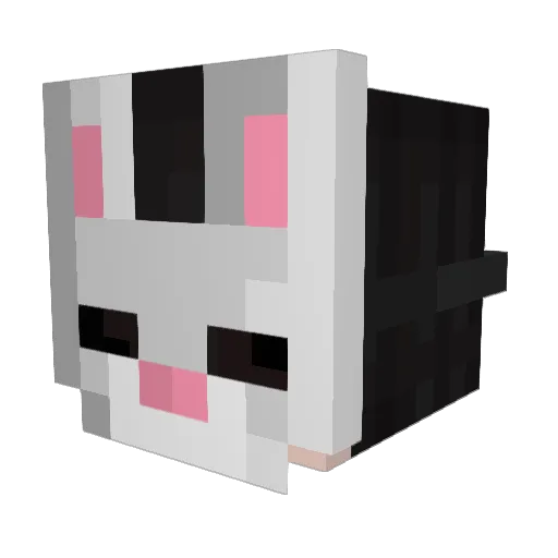 GodLYrX Minecraft avatar head, 3D render