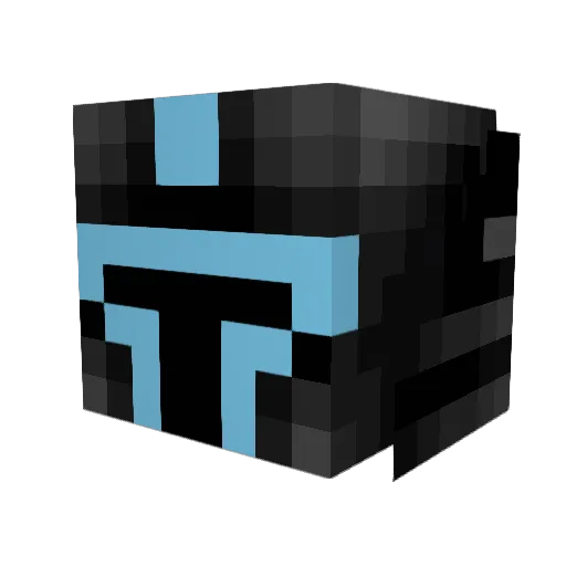 GodOfTheDiamond Minecraft avatar head, 3D render
