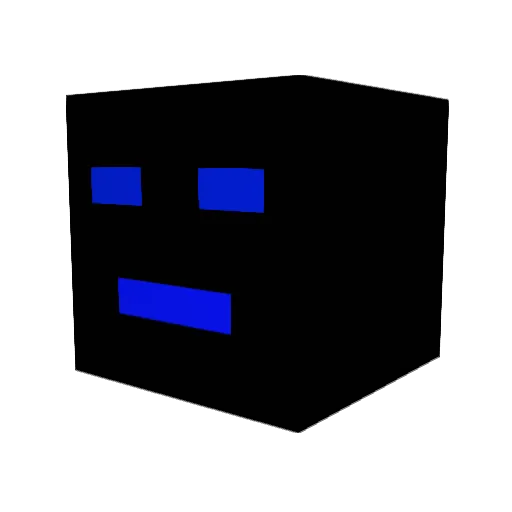 GodPlayer3010 Minecraft avatar head, 3D render