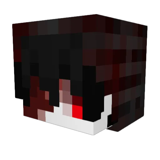 GodPleaseMercyMe Minecraft avatar head, 3D render