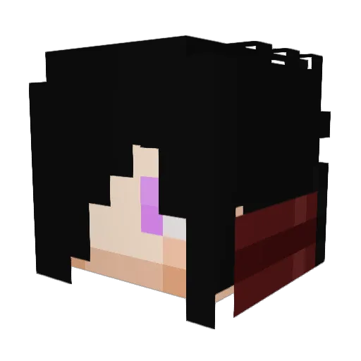 GodTerps Minecraft avatar head, 3D render