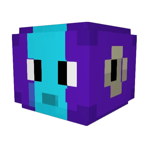 GodZen_oh Minecraft avatar head, 3D render