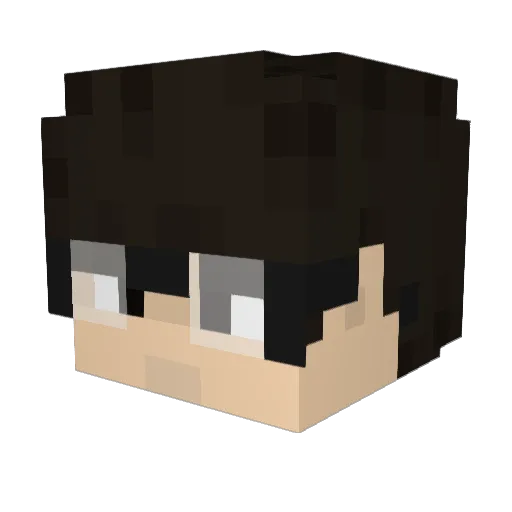 God_Destroyer33 Minecraft avatar head, 3D render