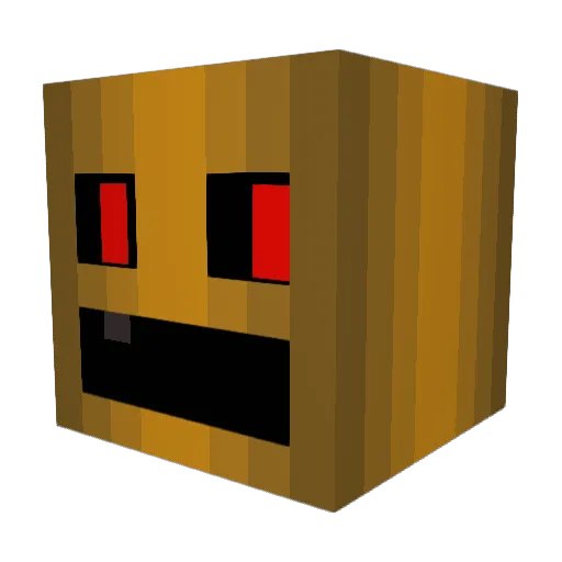 God_Odin Minecraft avatar head, 3D render