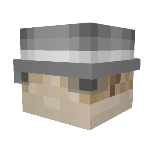 God_Of_Cod Minecraft avatar head, 3D render