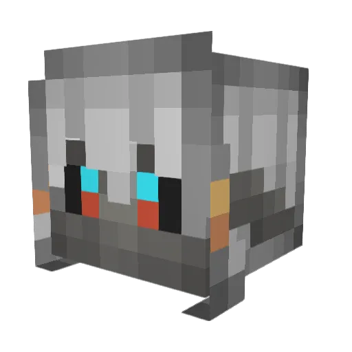 God_Of_Oceans Minecraft avatar head, 3D render