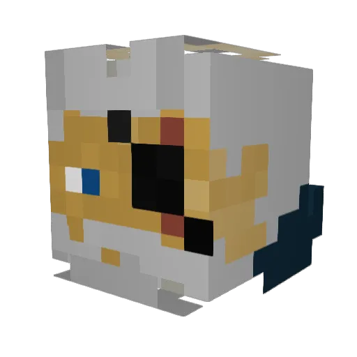 God_PlayerG Minecraft avatar head, 3D render