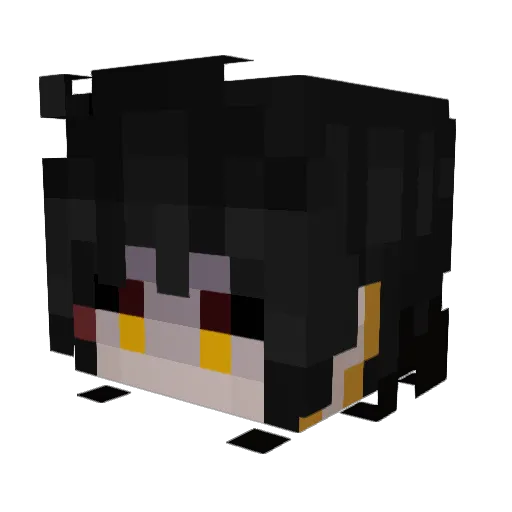 God_Stick_ Minecraft avatar head, 3D render