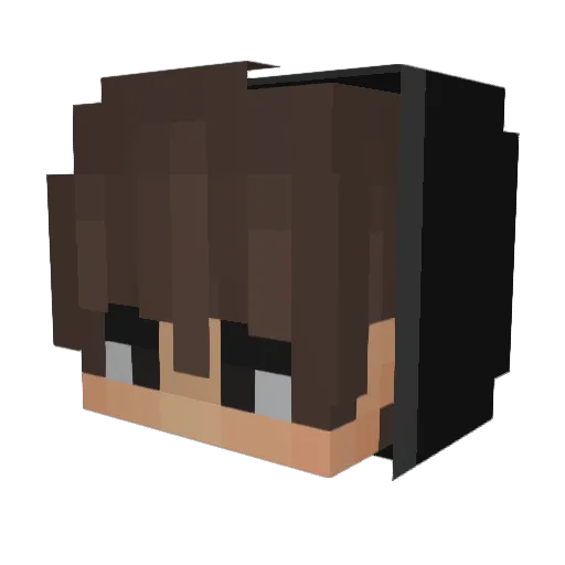 God_Victory Minecraft avatar head, 3D render