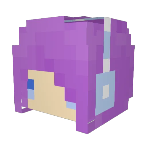 God_of_war_NZ Minecraft avatar head, 3D render