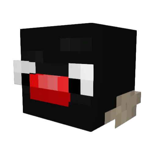 Goda22e Minecraft avatar head, 3D render