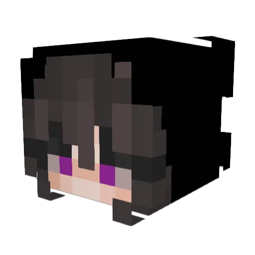 Godance_XinQing Minecraft avatar head, 3D render