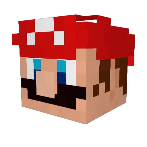 Godcode944 Minecraft avatar head, 3D render